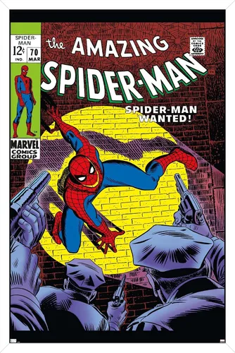 Miniatura 11 de Marvel Comics Amazing Spider-Man #70 - Póster de pared, 22.4 pulgadas de largo x 14.7 pulgadas de ancho, versión premium sin marco