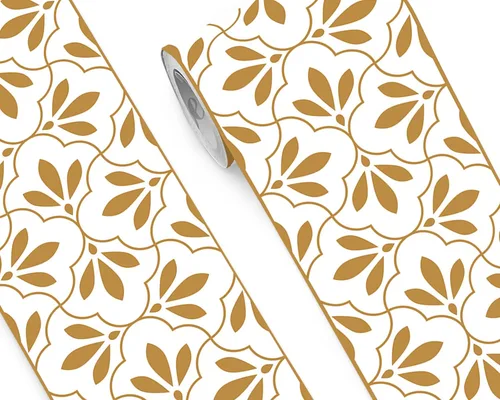 Miniatura 48 de FLFK Adhesivos de Azulejos de Borde de Pared Despegar y Pegar Papel Tapiz de Borde para Salpicadero de Cocina Baño Cuarto de Ducha, 4"x240