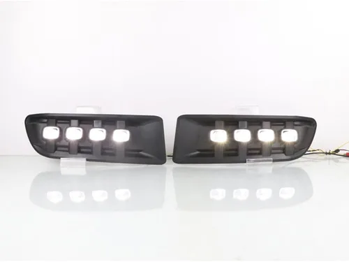 Miniatura 4 de BAKUGO 2 unids LED diurna luz antiniebla DRL luz de señal de giro para Toyota Prado 120 Land Cruiser LC120 FJ120 2003-2009