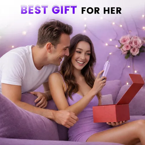 Miniatura 7 de Recortadora de bikini para mujer, maquinilla de afeitar eléctrica 2 en 1 con doble cabeza, IPX7 impermeable para cabello púbico, piernas, axilas