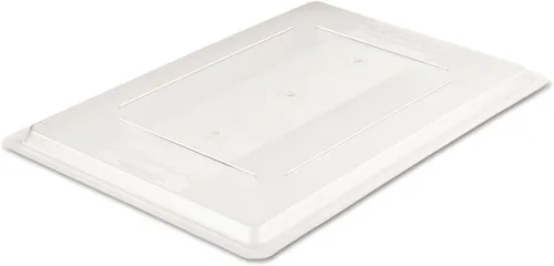 Rubbermaid Commercial Products Tapa de caja de almacenamiento de alimentos para tamaños de 8.5, 12.5, 16.5 y 21.5 galones, transparente