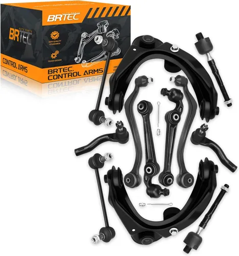 Miniatura 7 de Brazos de control delanteros superiores e inferiores compatibles con Ford Fusion 2006-2007, Lincoln MKZ 2007, Zephyr 2006, Mercury Milan 2006-2007