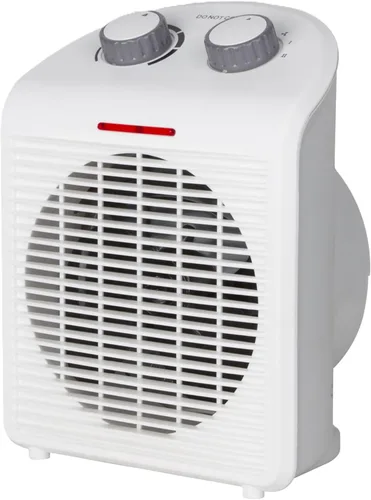 Comfort Glow EFH1518 Calentador eléctrico de ventilador, color blanco
