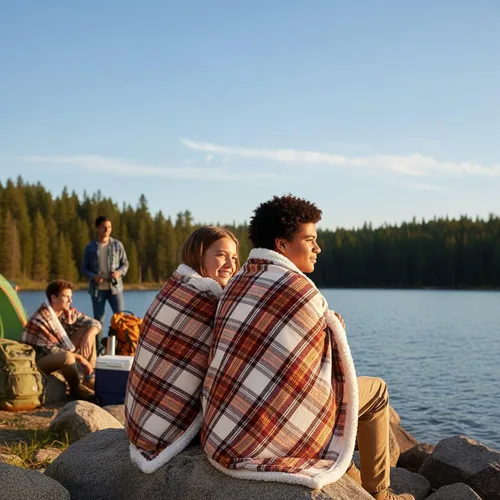 Miniatura 7 de Eddie Bauer - Manta, ropa de cama reversible de sherpa suave y forro polar cepillado, perfecta para descansar, artículos esenciales para dormitorio
