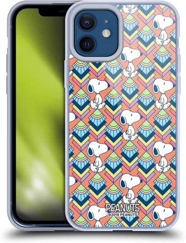 Miniatura 15 de Head Case Designs Snoopy Deco Dreams - Funda de gel suave con licencia oficial de Peanuts Blue Pattern compatible con Apple iPhone 7 Plus/iPhone 8