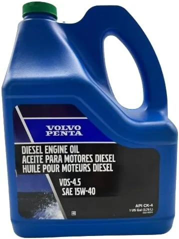 Volvo Penta Aceite de motores diesel SAE 15W-40 (1Gal) (23219274)