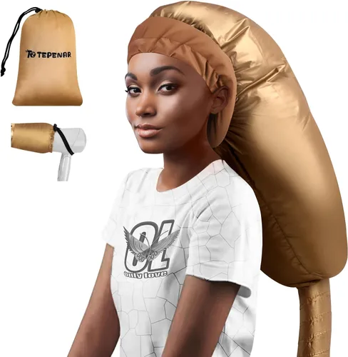 Miniatura 8 de TEPENAR Accesorio para secador de pelo, grande, negro, mejorado, suave, ajustable para secador de pelo de mano, secado rápido, ideal para el cuidado