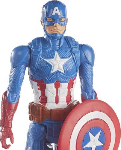 Miniatura 5 de Marvel Avengers Titan Hero Series Blast Gear - Figura de acción del Capitán América