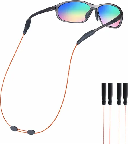 Miniatura 8 de Correa ajustable para lentes, correa antideslizante de 20 pulgadas para lentes de sol para hombres, mujeres, niños, soporte para anteojos sin cola
