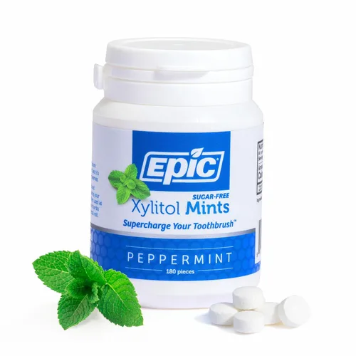 Miniatura 11 de Epic Mentas 100% xilitol, sin aspartamo, sin azúcar, mentas con sabor a canela, 180 piezas (paquete de 2)