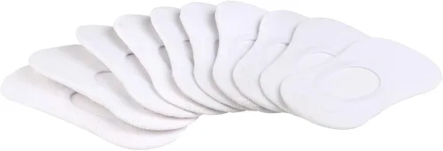 Miniatura 5 de BOOPH 10 pares de calcetines que no se muestran para niñas y niños calcetines antideslizantes de corte bajo para niños de 3 a 12 años