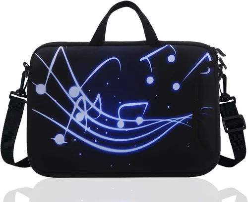 Miniatura 6 de Funda de neopreno para portátil de 17 pulgadas a 17.3 pulgadas para 16 16.5 17 17.3 pulgadas Acer/Asus/Dell/Lenovo/HP/Macbook (azul)