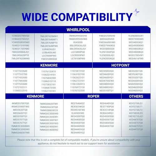 Miniatura 7 de [Actualizado] BlueStars AGM73610701 - Pieza de repuesto para émbolo de puerta magnético para arandela, compatible con LG wm3050 wm3170cw wm8000ha