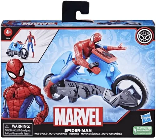 Miniatura 2 de Marvel Spider-Man Web Cycle - Figura de 5.75 pulgadas