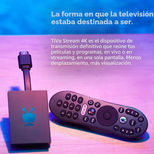 Miniatura 4 de TiVo Stream 4K – Todas las aplicaciones de streaming y TV en vivo en una pantalla – 4K UHD, Dolby Vision HDR y sonido Dolby Atmos – Con tecnología