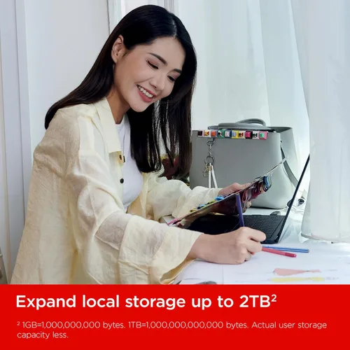 Miniatura 4 de SanDisk Unidad flash Extreme PRO de 256 GB con USB-C - Velocidades de lectura de hasta 1000 MB/s y velocidades de escritura de 900 MB/s