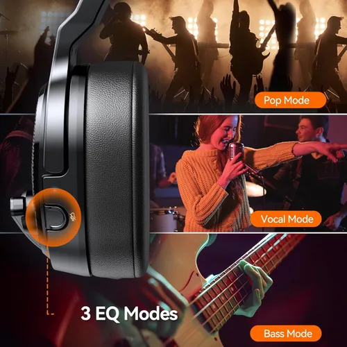 Miniatura 8 de TECKNET Auriculares Bluetooth para Camioneros, Auriculares Inalámbricos de Una y Dos Orejas con Micrófono para Trabajo con Cancelación de Ruido, 50