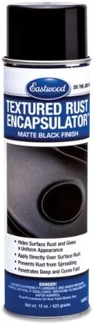 Eastwood Spray para eliminar óxido con acabado mate texturizado | Aerosol previene la corrosión del óxido, fórmula fortificada con epoxi y baja en
