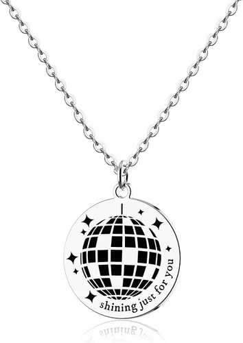 Yooborn Collar inspirado en Taylor 13 Shining Just for You Ts Inspired Necklace Music Lover Reputation 1989 Red Speak Now Regalo para mujeres,
