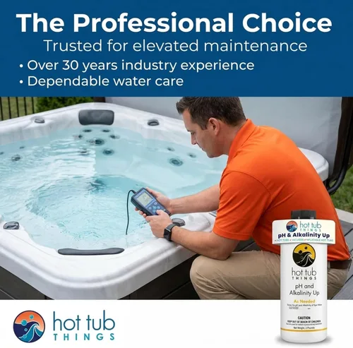 Miniatura 7 de Hot Tub Things Aumento de pH y alcalinidad para bañera de hidromasaje, choque de piscina, aumento de alcalinidad, aumento de pH y refuerzo alcalino