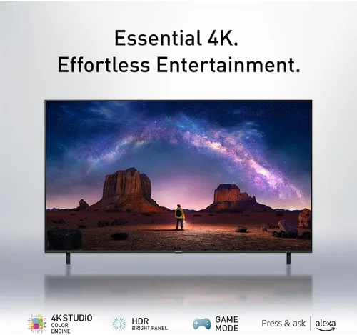 Miniatura 7 de Panasonic TV-55W70BP Serie W70 de 55 pulgadas LED 4K Ultra HD Smart Fire TV Paquete con 2 cables HDMI 4K universales de 6 pies, Theater Essentials