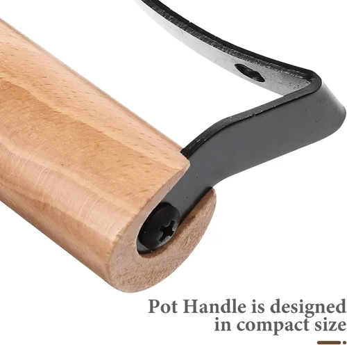 Miniatura 5 de CALLARON Olla de cocina con asas laterales, cacerola de repuesto para el oído, olla de leche, mango de agarre, accesorios de utensilios de cocina