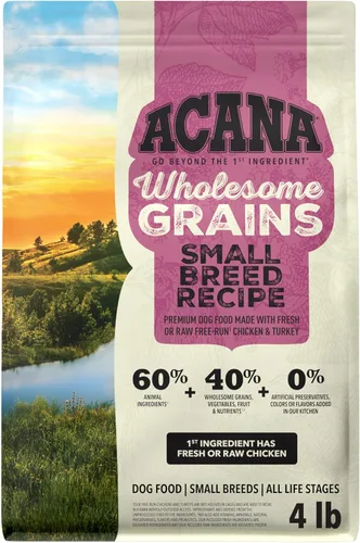 Miniatura 20 de ACANA Granos Integrales Alimento Seco para Perros Carne Roja y Granos Receta de Res, Cerdo y Cordero Bolsa de 4 lb