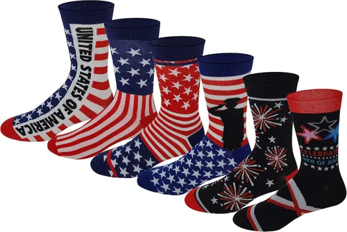 Miniatura 3 de Different Touch Calcetines de vestir de diseño de moda coloridos para hombres 10-13