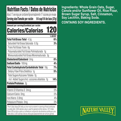 Miniatura 2 de Granola crujiente Nature Valley