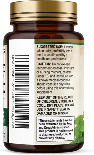 Miniatura 9 de Vitamina D3 K2 - Vitamina D3 4000 UI por cápsula blanda - Suplemento de vitamina D3 de alta potencia - Complejo 2 en 1 Vitamina D y vitamina K2