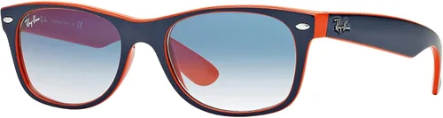 Ray-Ban RB2132 NEW WAYFARER - Gafas de sol para hombres y mujeres paquete con kit de cuidado de gafas de cortesía de diseñador iWear