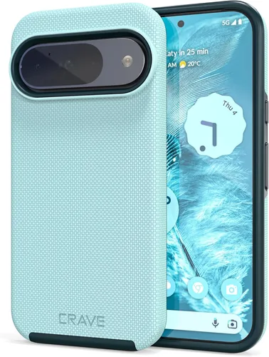 Miniatura 23 de Crave Funda para Pixel 5, funda de protección dual para Google Pixel 5 - Aqua