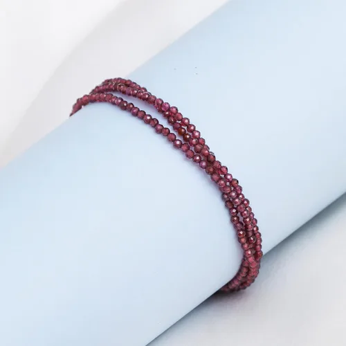 Miniatura 58 de Gempires Natural Multi Strand Beaded Bracelets Lightweight Handmade Gemstone Jewelry Hypoallergenic 8 Inch Gold Plated Stylish Everyday Wear Jewelry