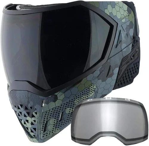 Empire Empi-21 airsoft mask paintball mask airsoft goggles Camuflaje / negro