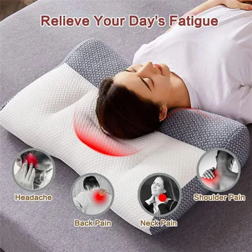 Miniatura 2 de Almohada para el cuello, almohada súper ergonómica, protege tu cuello y columna vertebral, almohadas ergonómicas para dormir, almohadas ergonómicas