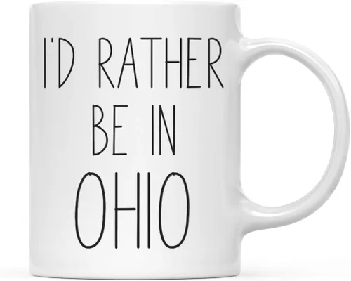 Miniatura 56 de Andaz Press Taza de café de 11 onzas, regalo con texto en inglés "I'd Rather Be in Alabama", 1 paquete, para estudiar en el extranjero, regalo