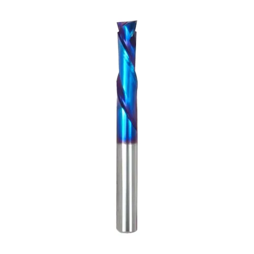 Miniatura 9 de Ruhi - Broca de enrutador en espiral Upcut de 3 flautas de 1/4 pulgadas, diámetro de corte de 1/8 pulgadas, CL, carburo sólido OVL de 2-1/2 pulgadas