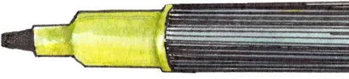 Miniatura 4 de Set de 6 marcadores de punta mediana para caligrafía Speedball Elegant Writer