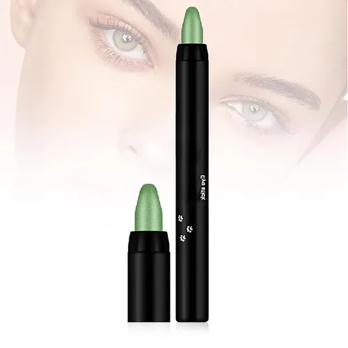 Miniatura 13 de Sombra de ojos en barra brillante, 16 sombras de ojos resaltadoras en lápiz, sombra de ojos con brillo impermeable, lápiz delineador de ojos, sombra