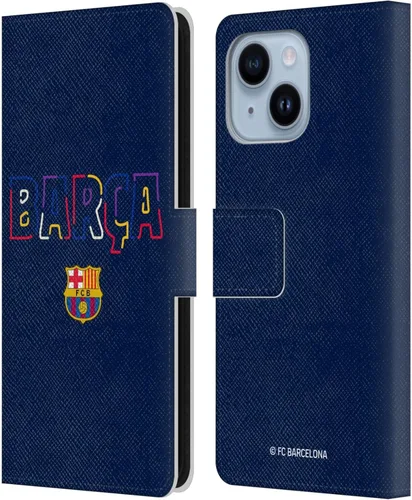 Miniatura 100 de Head Case Designs Funda de piel con licencia oficial del FC Barcelona Barca Crest Graphics para iPhone 11