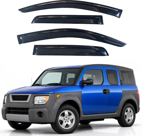 Miniatura 403 de Visor para ventana IG para Hyundai Venue 2020-2023, protector contra la lluvia, adhesivo extra duradero, deflector de viento para lado