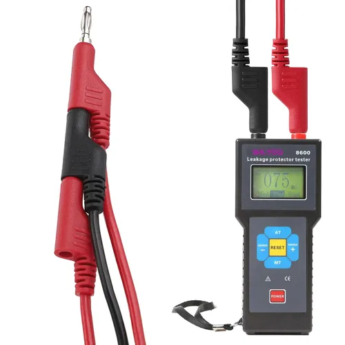 Miniatura 2 de Sumnacon 2 cables de prueba de enchufe de plátano a plátano, cables de prueba apilables de 0.157 in, cables de clip de multímetro para pruebas