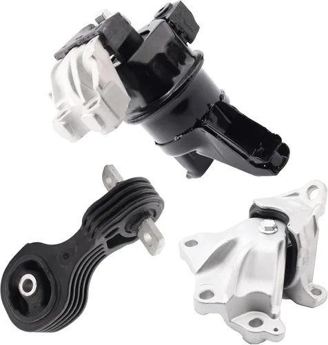 Juego de 3 soportes de motor y montaje Trans compatibles con Honda Civic 1.8L Coupe/Sedan 2012-2015 repuesto para A65048 A65021 A65087 50890TR0A81