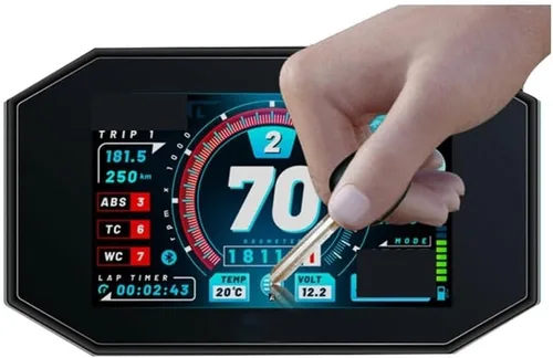Miniatura 5 de LAHTI Protector de pantalla de salpicadero para Yamaha y AHA XMAX250 XMAX300 X-MAX XMAX 300 XMAX 250 400 125 2017-2019 Protector de pantalla