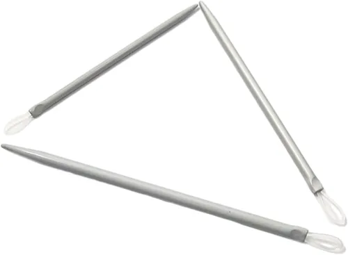 Miniatura 9 de Aguja de hilo de cuerda de alambre de nailon, aguja de tejer ojo grande, aguja de hilo para coser y tela, accesorio de artesanía, aguja de hilo