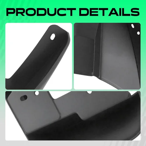 Miniatura 8 de YHTAUTO Juego de 4 guardabarros y protectores contra salpicaduras, accesorios de repuesto para Honda Civic 1996-2000 Coupé Sedán, no apto