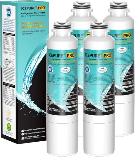 Miniatura 18 de ICEPURE PRO DA29-00020B NSF401&473&53 Samsung Filtro de agua para refrigerador, repuesto para DA29-00020B-1, DA29-00020A/B, HAF-CIN/EXP