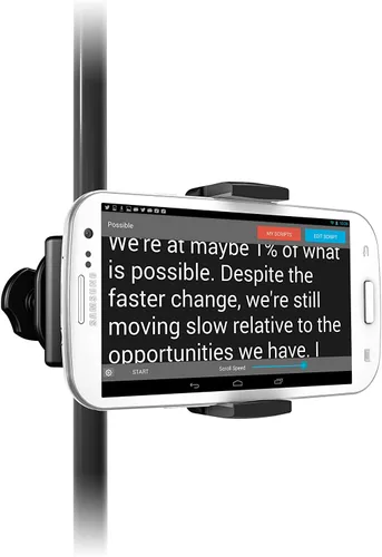 Miniatura 6 de IK Multimedia iKlip Xpand Mini soporte para micrófono con soporte para teléfono, compatible con teléfonos inteligentes iPhone y Android de 3.5" a