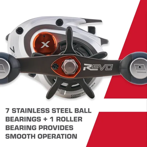 Miniatura 2 de Abu Garcia Revo X Carrete de Pesca Baitcast de Perfil Bajo
