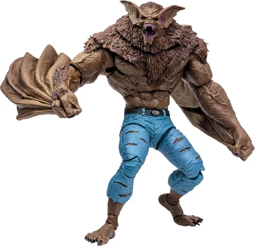 Miniatura 2 de McFarlane Toys DC Multiverse Man-Bat Mega figura de acción Hombre murciélago
